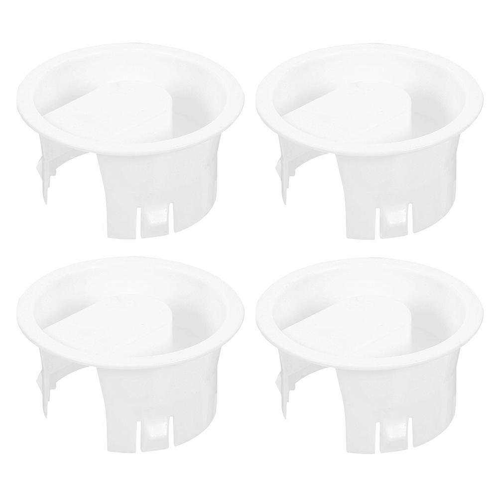 4pcs Splashproof Water Jug Lid Carafe Lid Replacement Cover