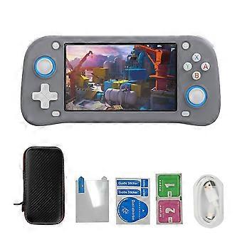 XF43 Retro Handheld Game Console 4.3in IPS Screen Open Source Linux Game Player RK3128 Chip Pocket Video Player Grey