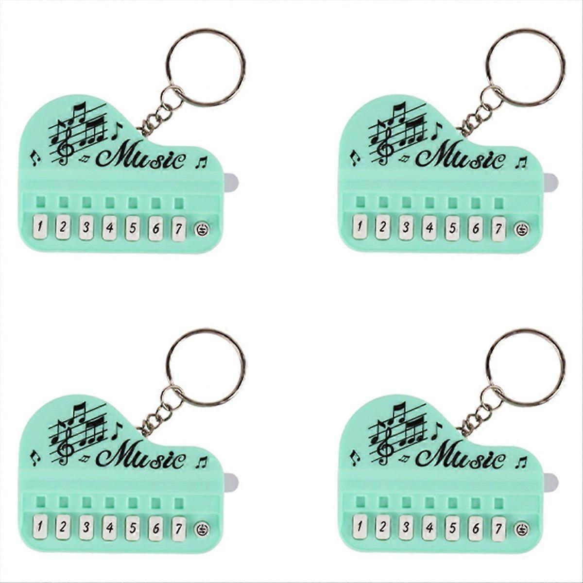 Keychains for Electronic Keyboard, Instrument Keychains Pocket Size-E