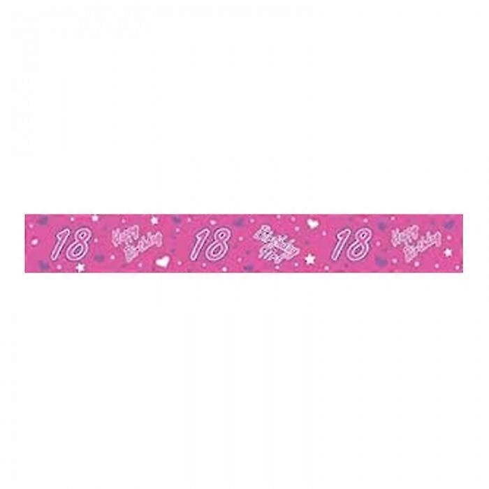 Floso Foil Metallic 18th Sash