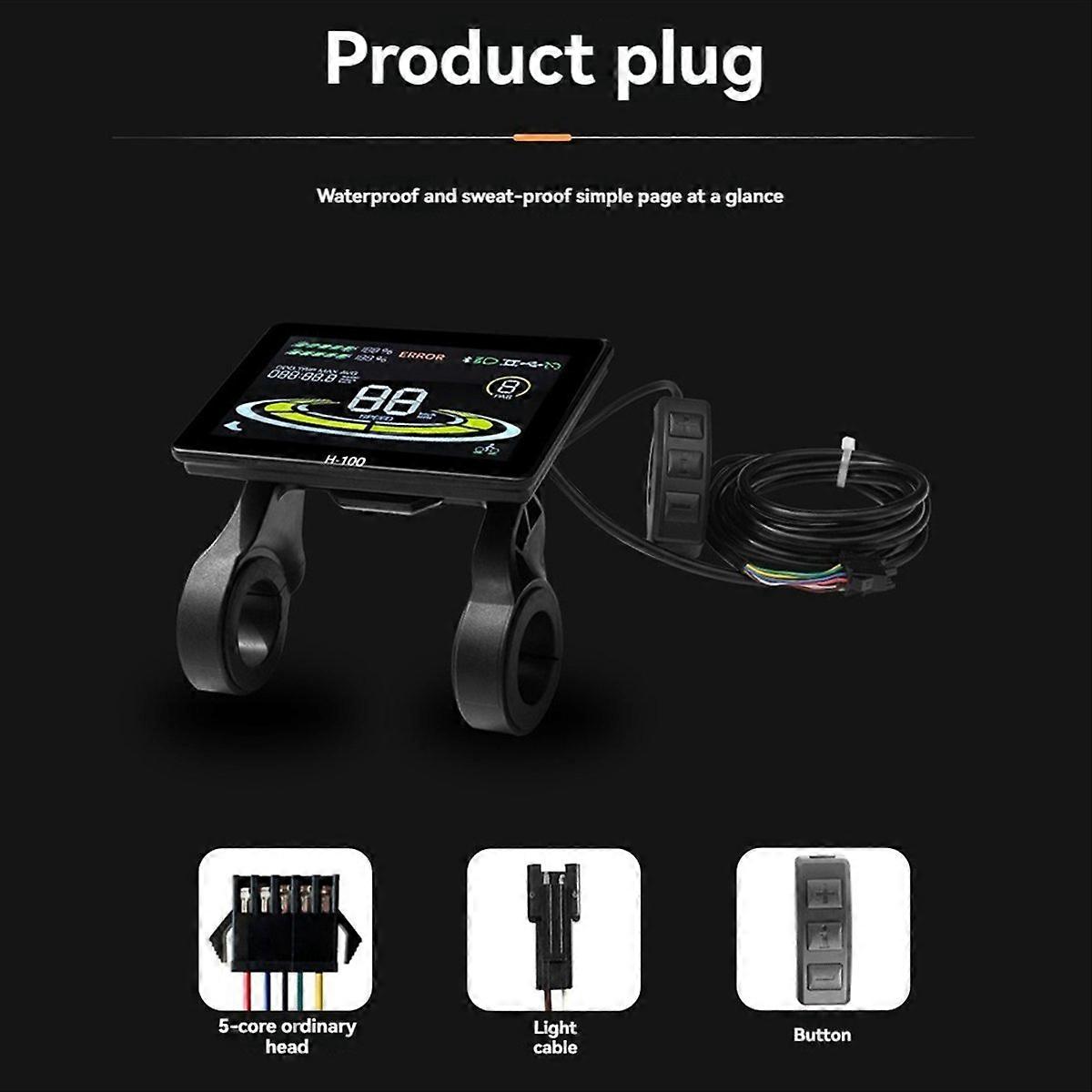 H-100 Color Screen Meter With 26A Tri-mode Sine Wave Kit