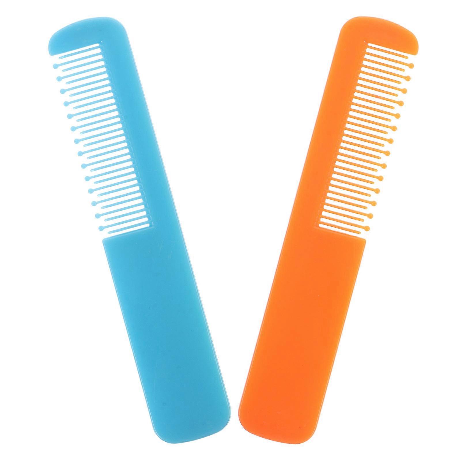 Hair Care Tool Newborn Grooming Comb 2Pcs Gentle And Soft Round Teeth Detangler Ideal For Sensitive Scalp