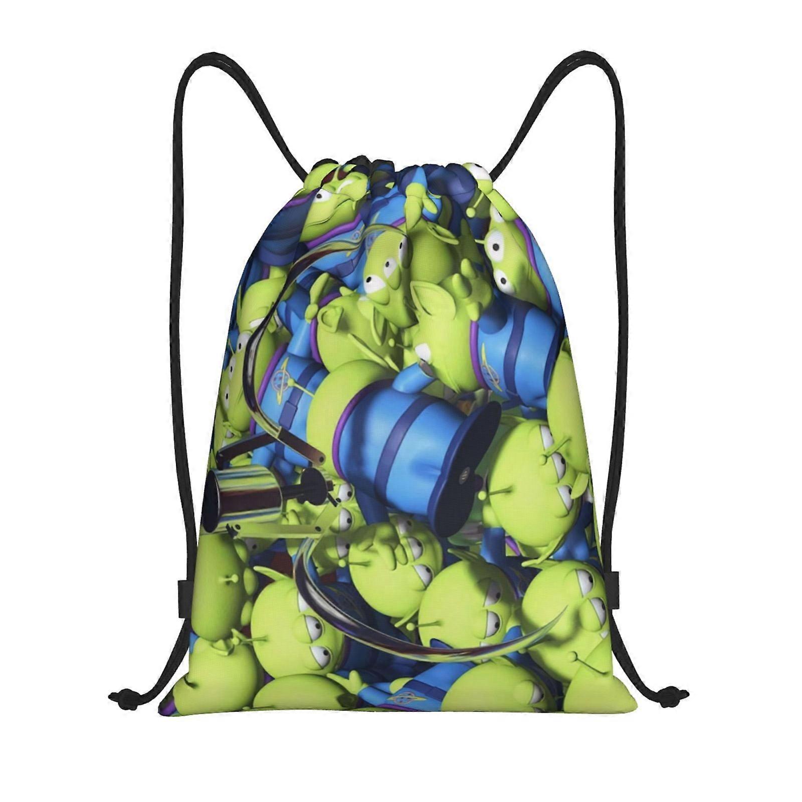 Toy Story Classic Drawstring Bag, Collapsible, Sports, Fitness, Drawstring Bag, Unisex, Beach Sports Travel Bag