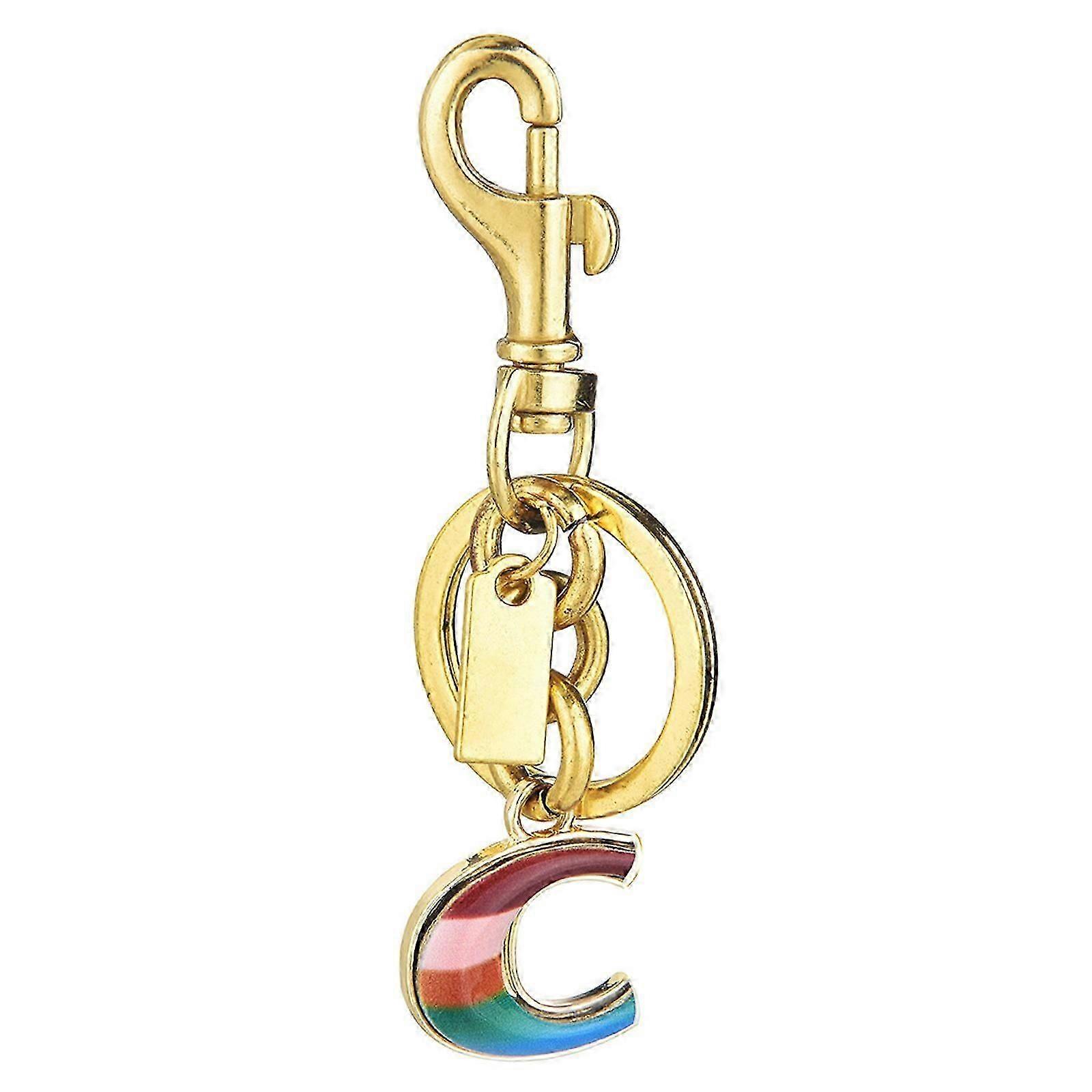 Versatile Rainbow Keychain Accessory Matching Any Outfit Ideal For Casual Professional Occasions Multicolor