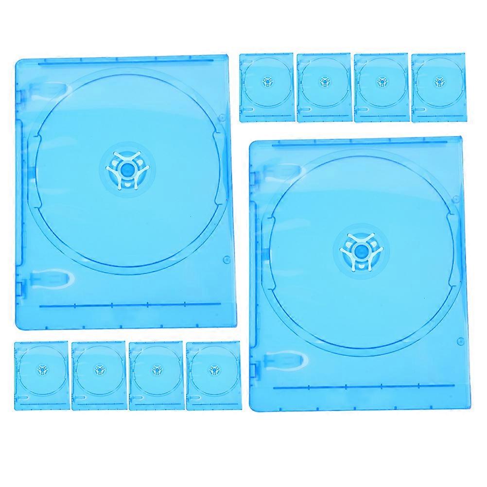 Disc Wrapping Case for Storage 10Pcs Multi-Use Small Translucent Cd Wrapping Cases