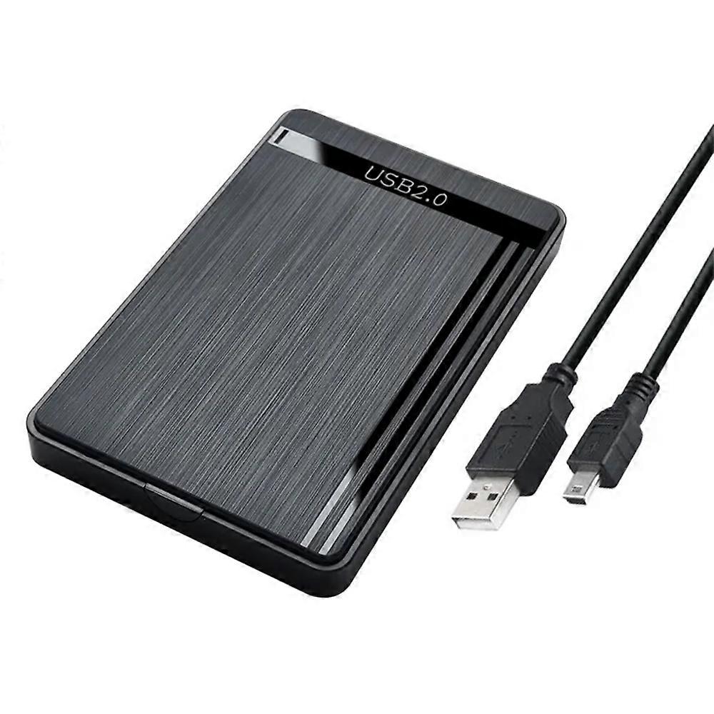 2.5" SATA to USB3.0 HDD Enclosure Mobile Hard Drive Cases for SSD External Storage HDD Box With USB3.0/2.0 Cable ABS