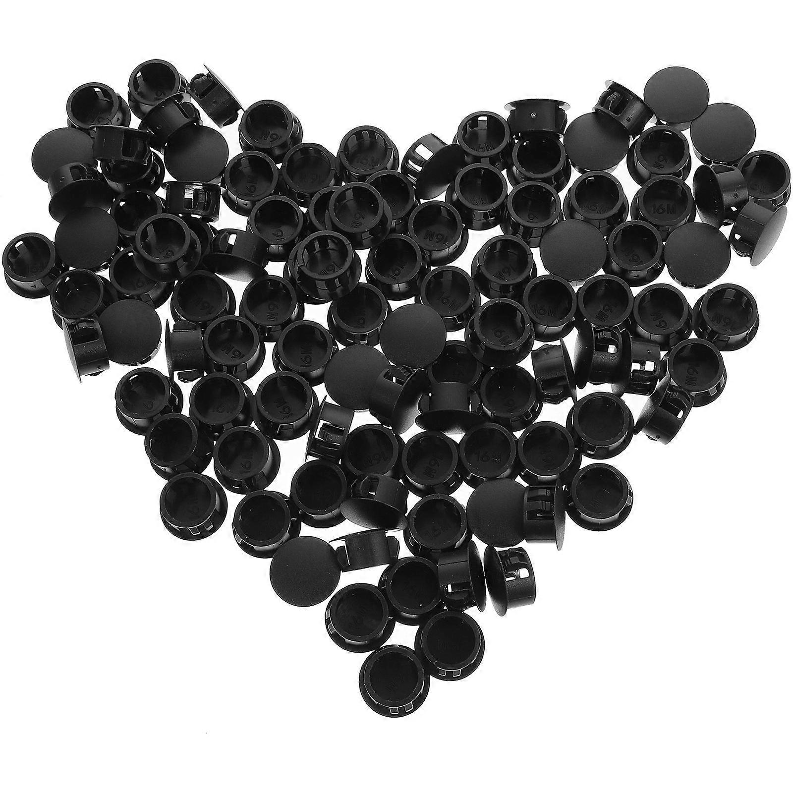 Furniture Hole Plugs Plastic Locking Panel Plugs for Kitchen Cabinets 300Pcs