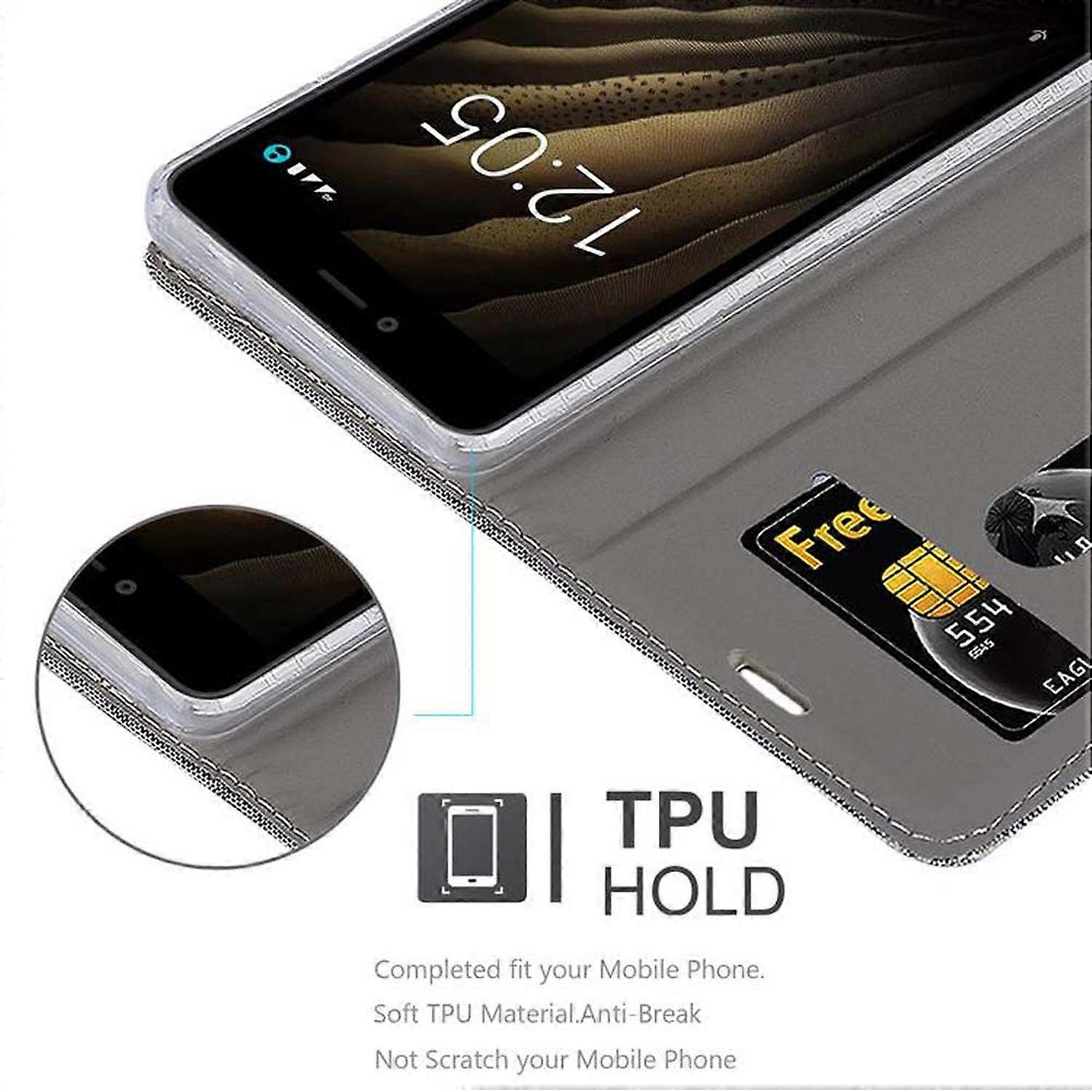 Xiaomi Pocophone F1 Case Protective Case - in jeans look and stand function