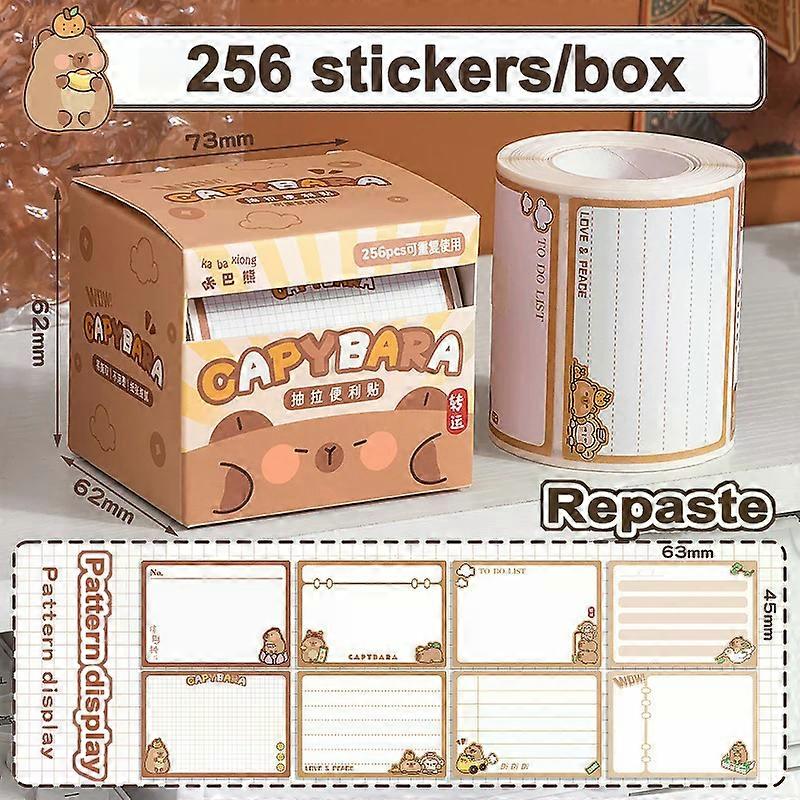 Sticky Stationery Self-Adhesive Correction Note Pull-Out Sticky Notes Notepad Office Bookmark Kawaii Stickers Notebook Memo Pad