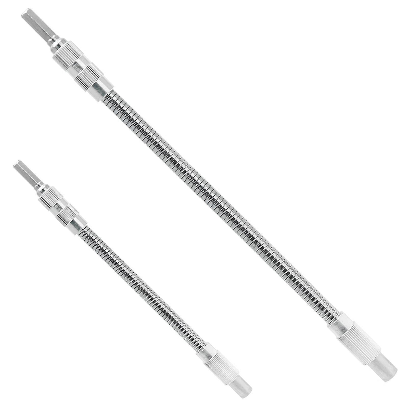 Flexible Drill Bit Extension Shaft 1/4 Inch Hex Quick Change Impact Driver Bit Holder 8.3' and 11.8'