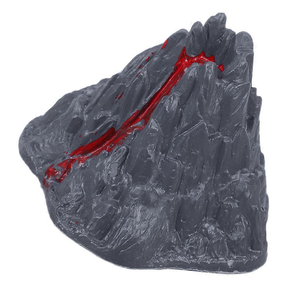 Volcano Toy Durable Plastic Volcano Model for Party Use Tabletop Ornament