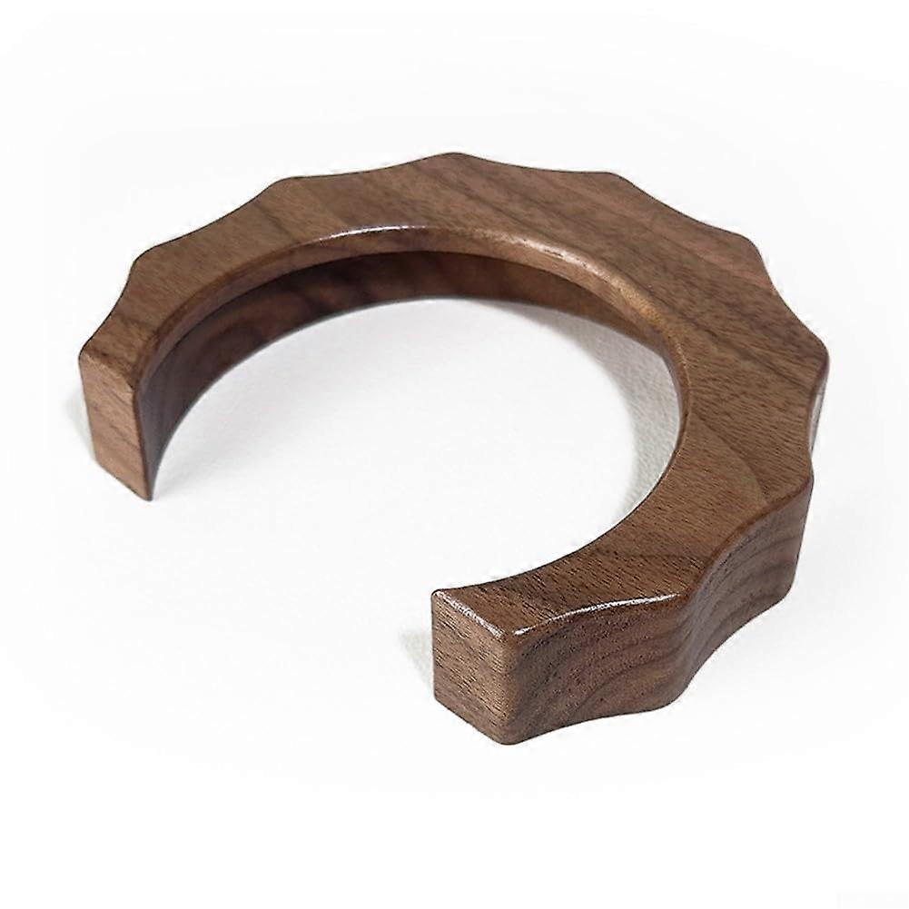 E61 Coffee Machine Heat Shield with Walnut AntiScald Ring for Lelit V3 Brew Head Protection