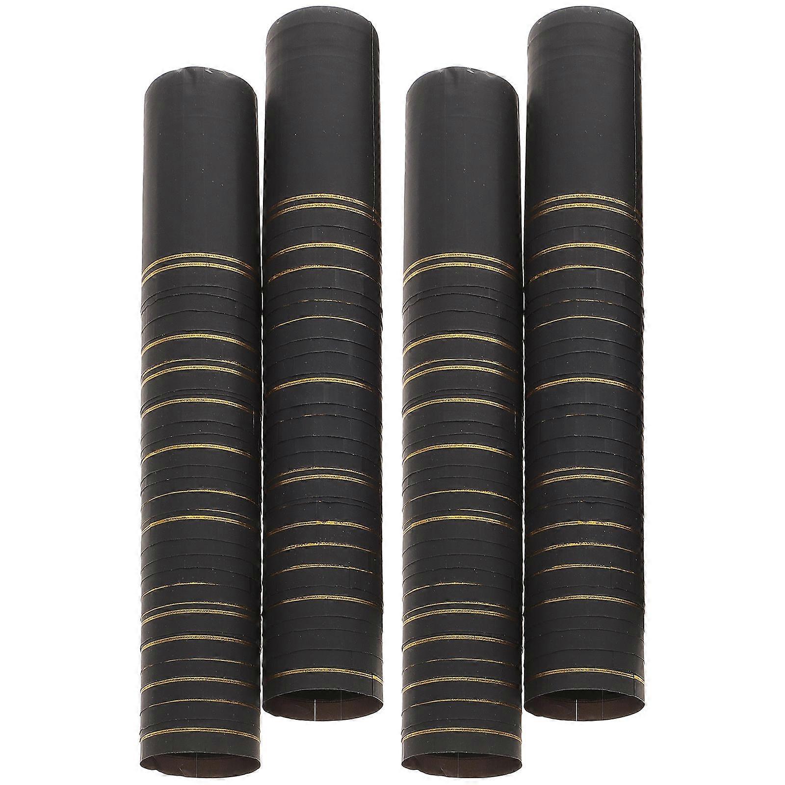 Heat Shrink for Decoration 100Pcs Plastic Black