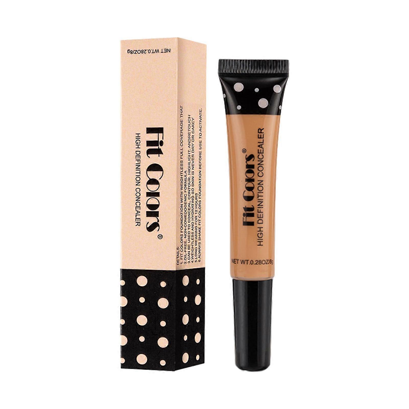 Waterproof Dark Circle Concealer with Hydrating Full Coverage and Brightening PoreBlurring Finish