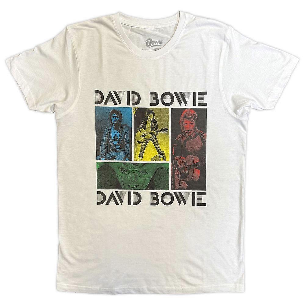 David Bowie Mick Rock Photo Collage T Shirt