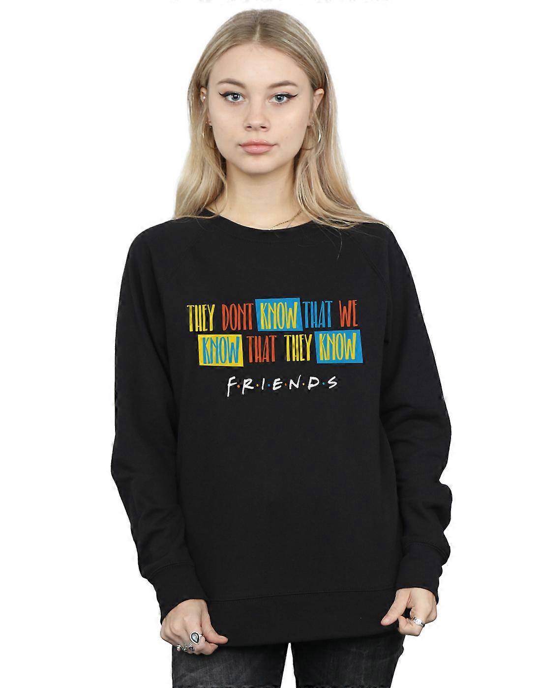 Friends Women's They Don't Know Script Sweatshirt