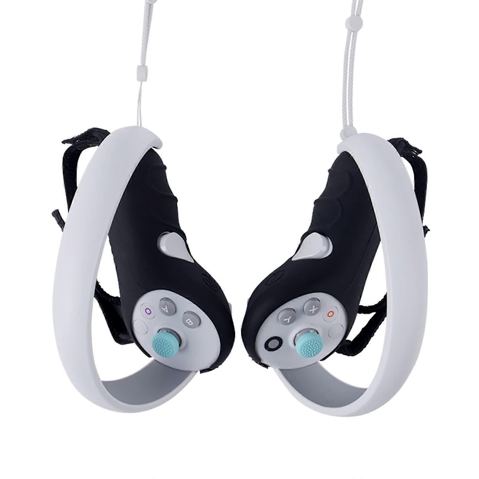 SweatProof Silicone VR Controller Grip Cover with ShockAbsorbent Protection and Ergonomic Comfort