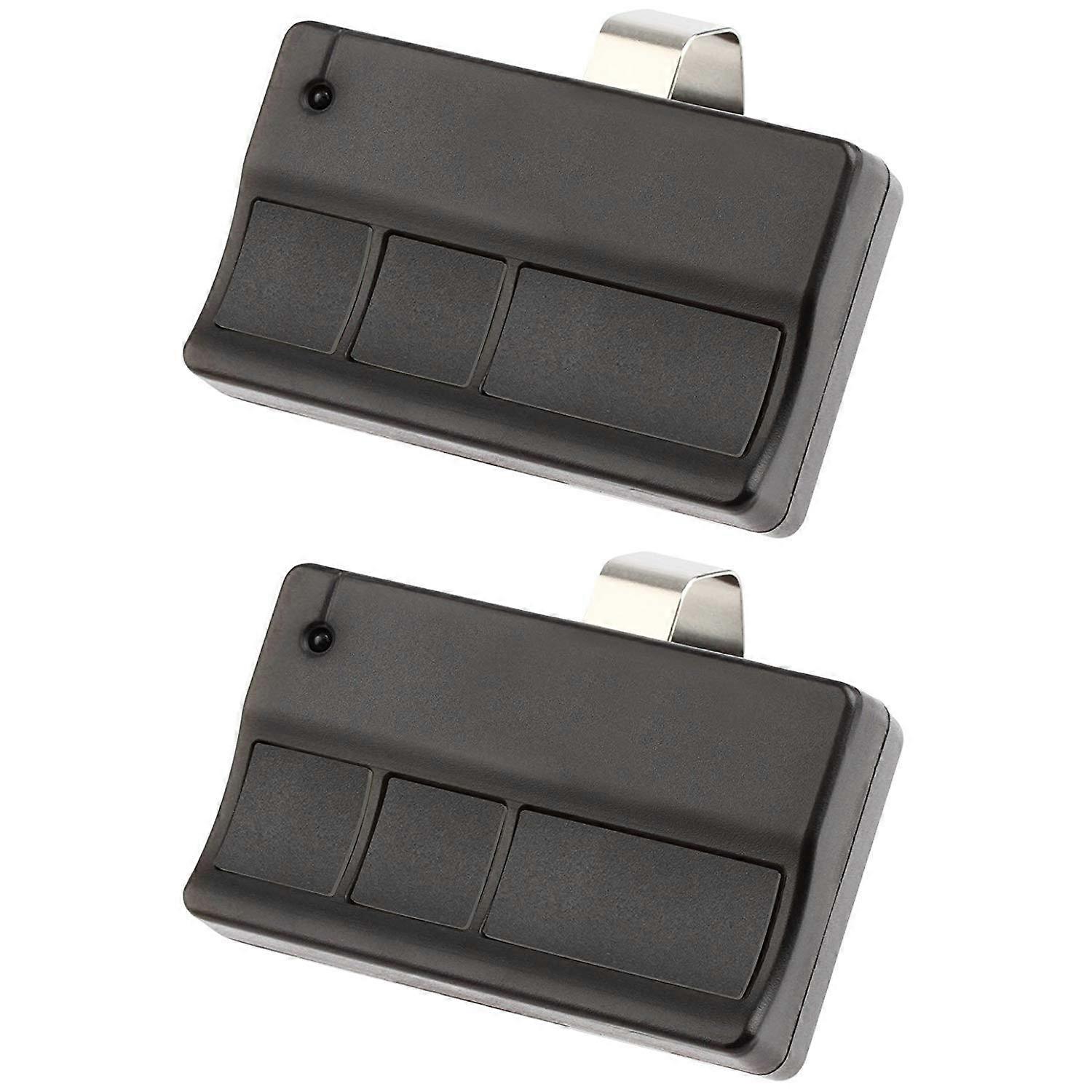 2 Pack Garage Door Remote for Liftmaster 373LM, Purple Learn Button, Security+ 315MHz