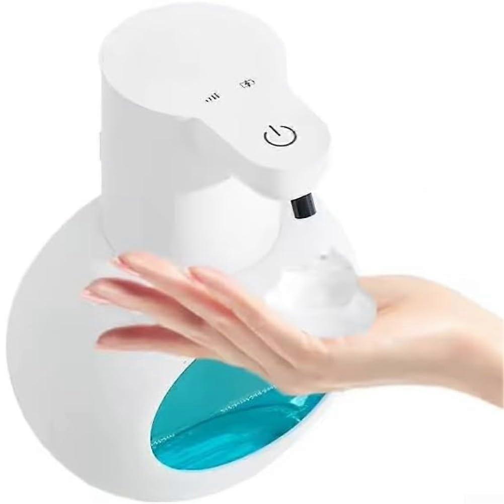 Touchless Automatic Foaming Soap Dispenser USB Rechargeable IPX5 Waterproof for Bathroom Kitchen
