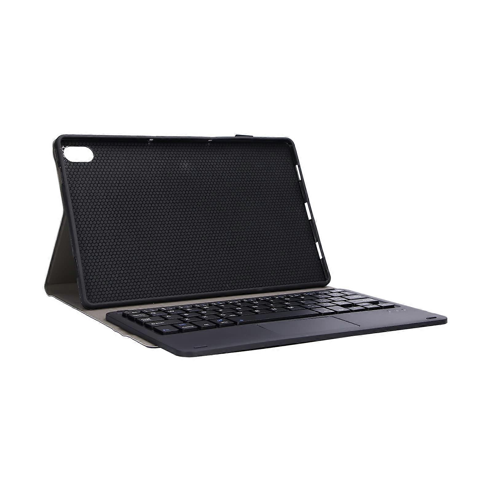 Wireless Tablet Keyboard Case with Detachable Bluetooth Touchpad for Lenovo Tab P11 J606F Black