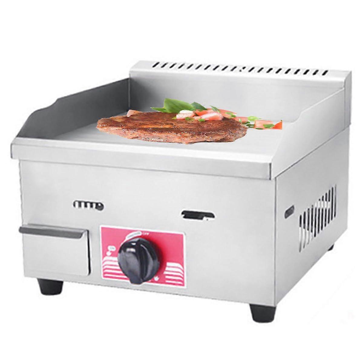 Gas Griddle Stainless Steel Flat  Grill with Fast Heating Large Surface for Outdoor Cooking