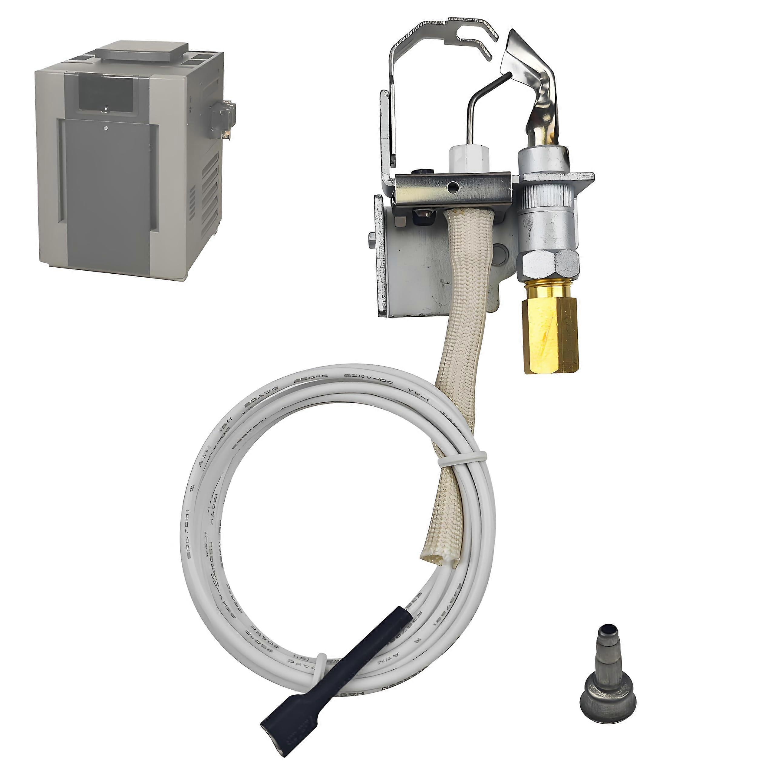 Pool Heater Pilot Assembly 002003F Natural Propane Lid Replacement for Raypak Models 106A406A