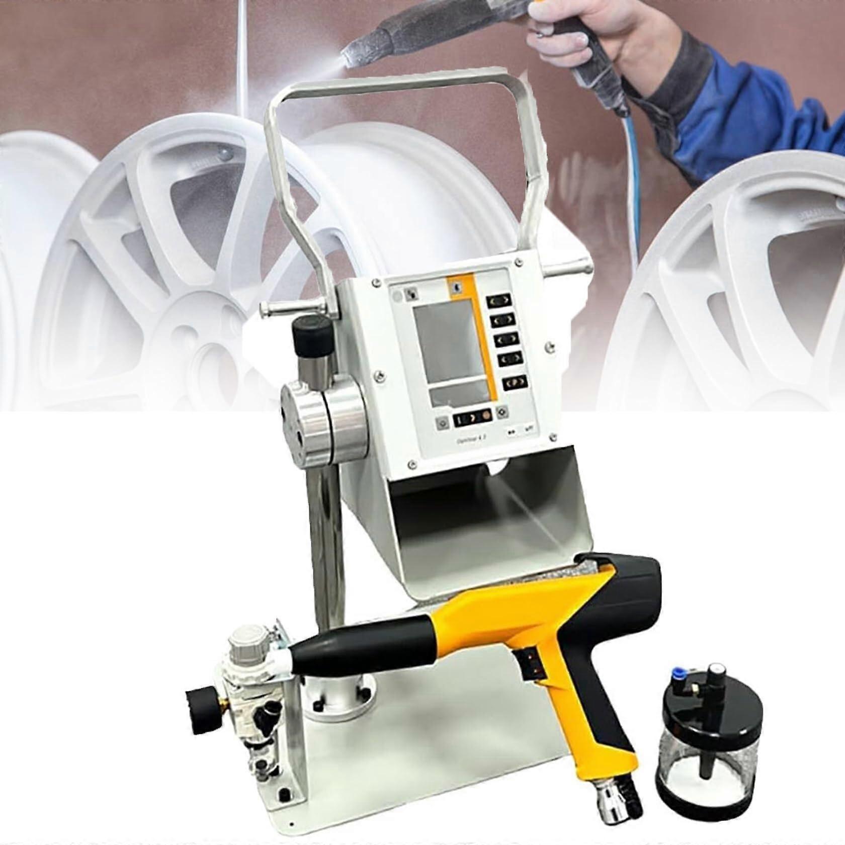 Powder Coating Gun Kit with Enhanced Electrostatic Coverage and Precise Voltage Control for Cars