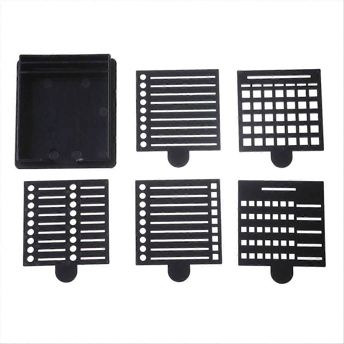 Sticky Note Stencil Template-Post It Note Holder for Precision Planning Organization,Note Organizer 