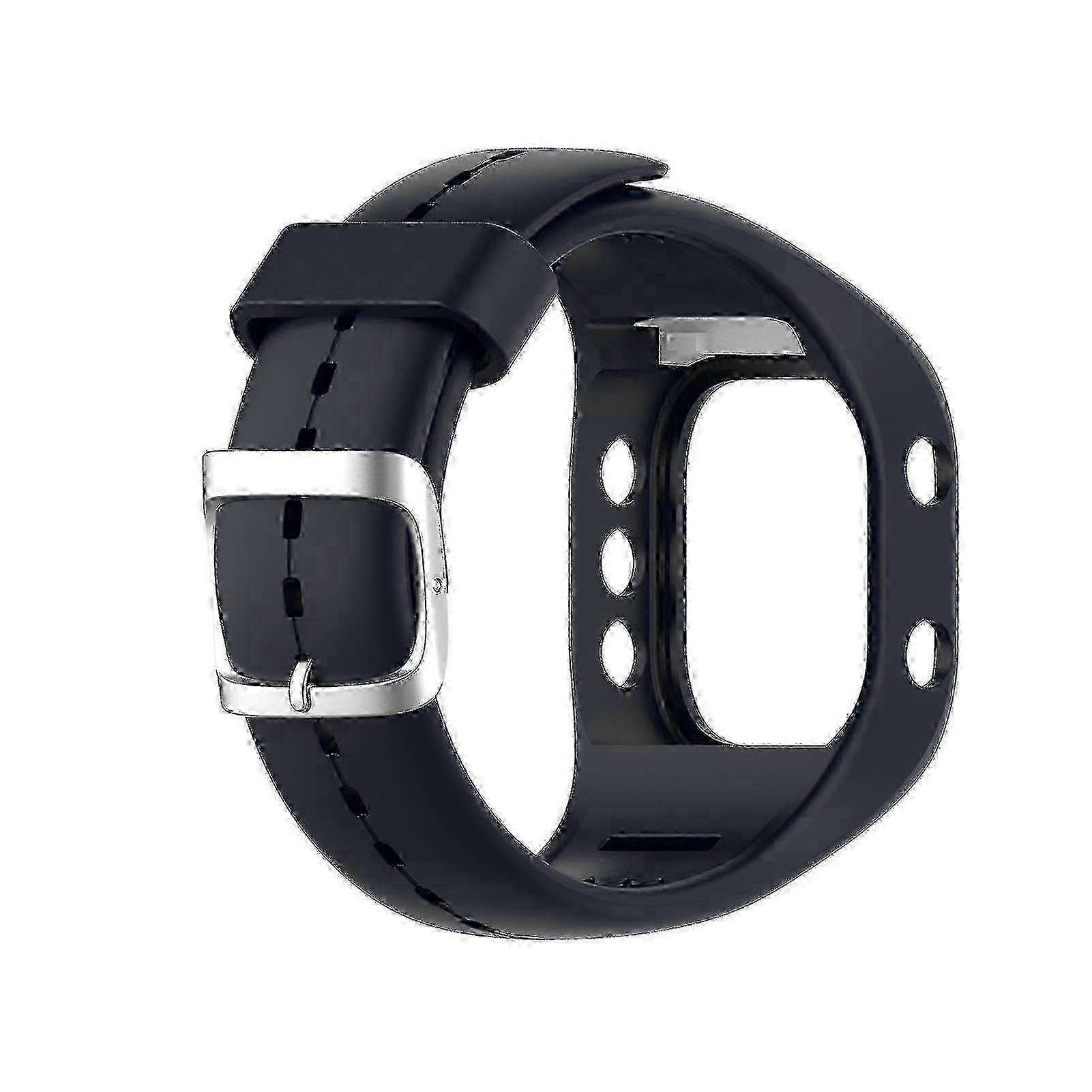 Silicone watchband for Polar A300 - Adjustable replacement strap comfortable