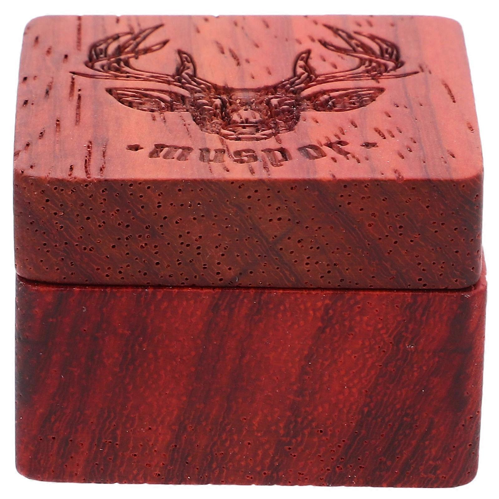 Wooden Guitar for Pick Storage with Holder