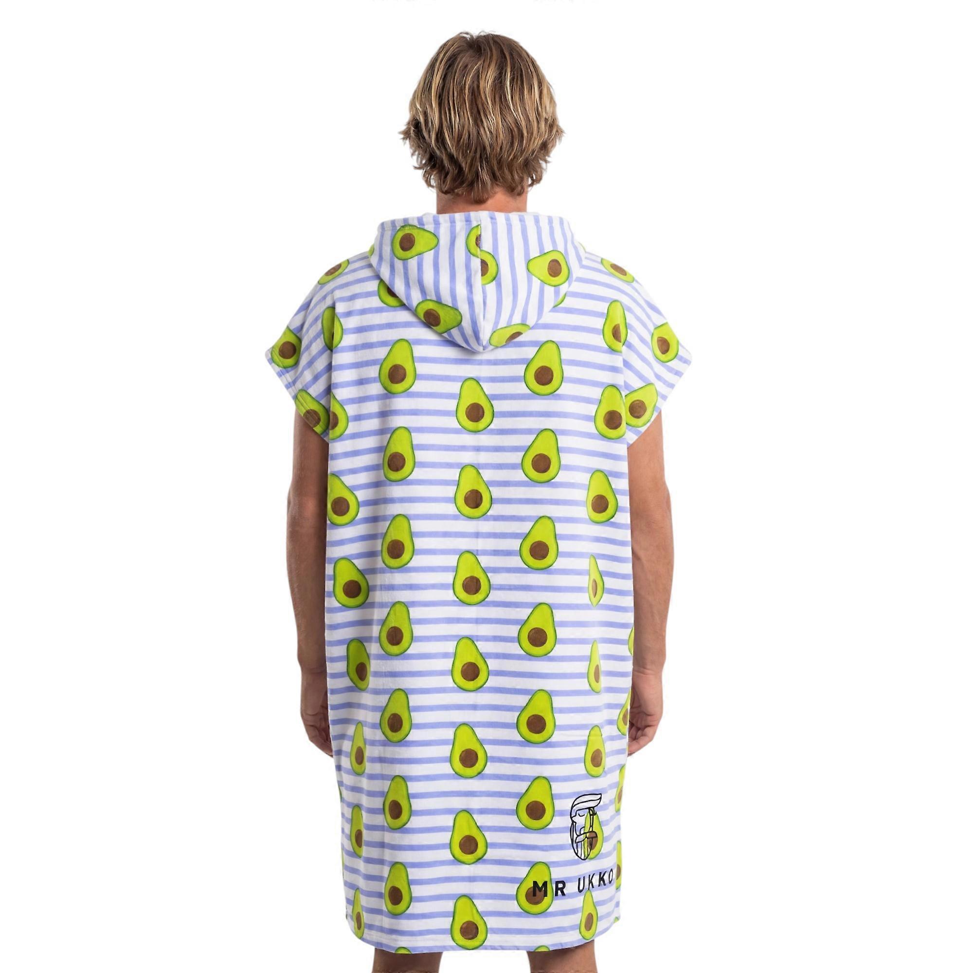 Avocado strandponcho handdoek