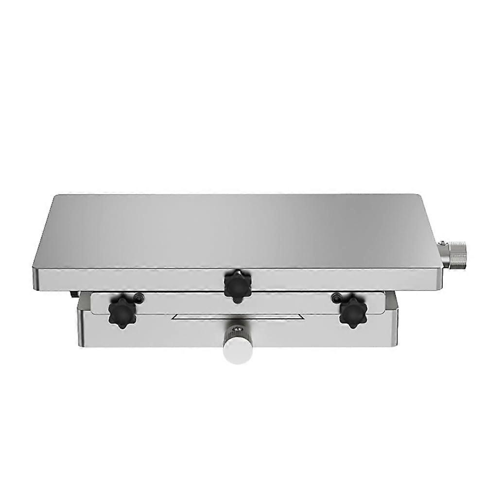 Precision XY Positioning Stage with Angle FineTuning for Screen Printing and Flatbed Printers