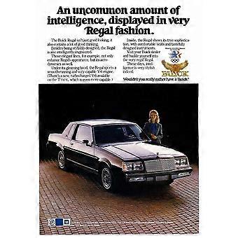 1984 BUICK REGAL Stress Reliever Jigsaw Puzzle G3162