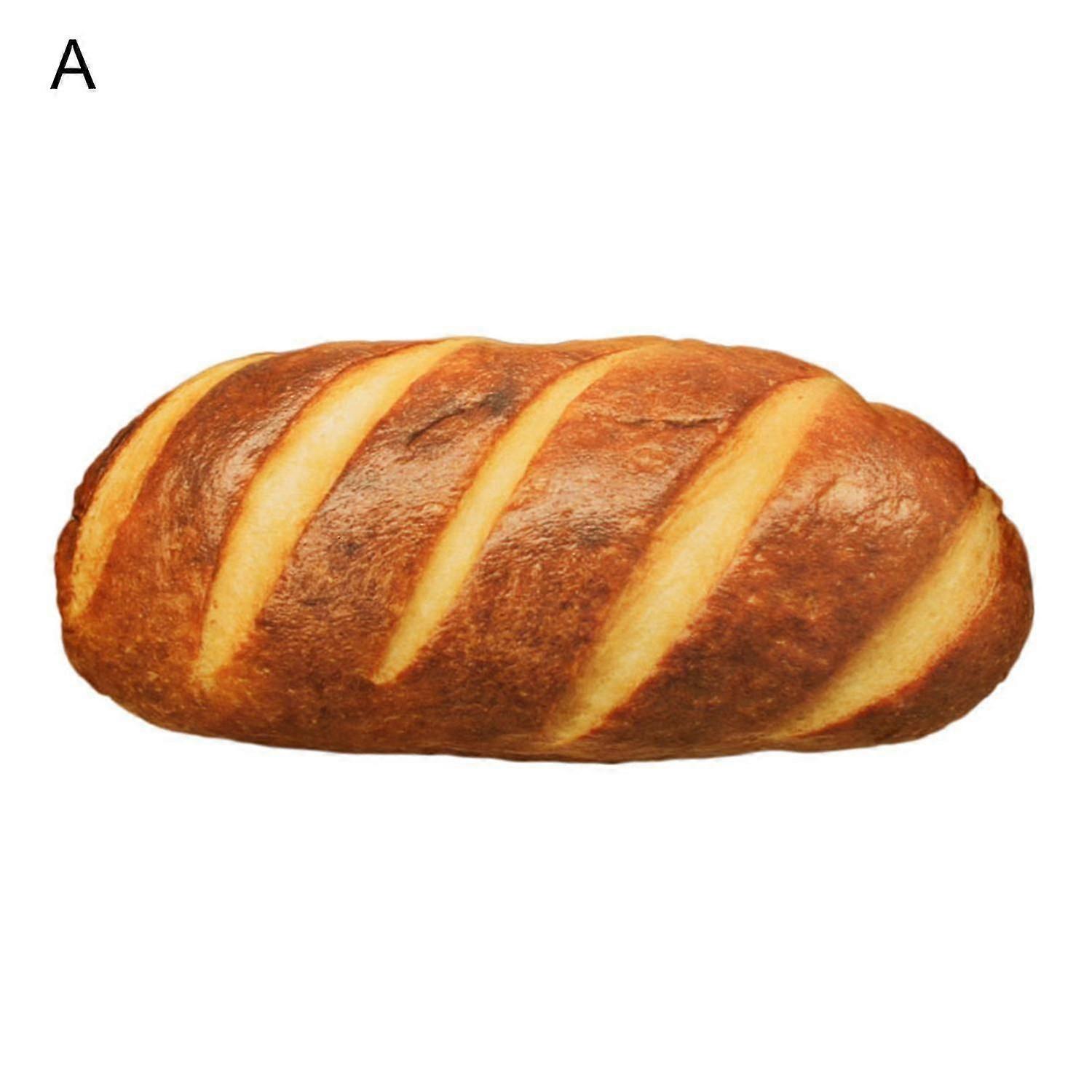 Creative 3D Simulation Bread Design Sofa Pillow Soft Cushion Home Decor Gift