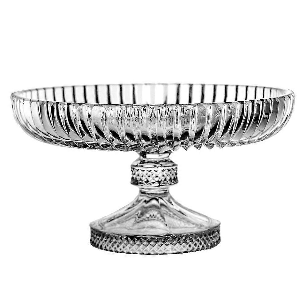 Crystal Julia linea cake stand 25 cm 06057