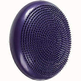 Core Strength Inflated Wobble Cushion for Exercise Purple Disc