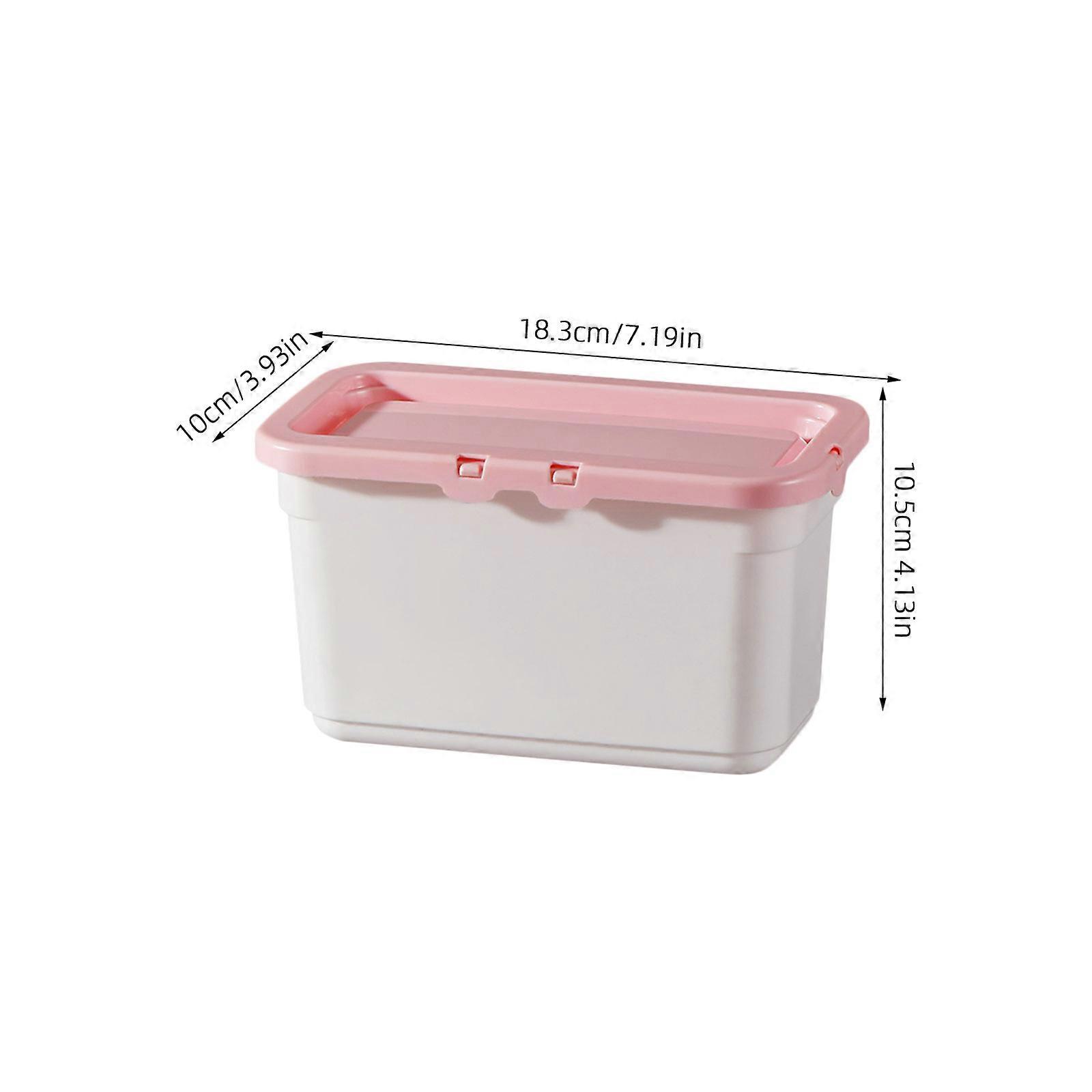 Laundry Beads Storage Box for Organizing 3Pcs Plastic Containers with Lids