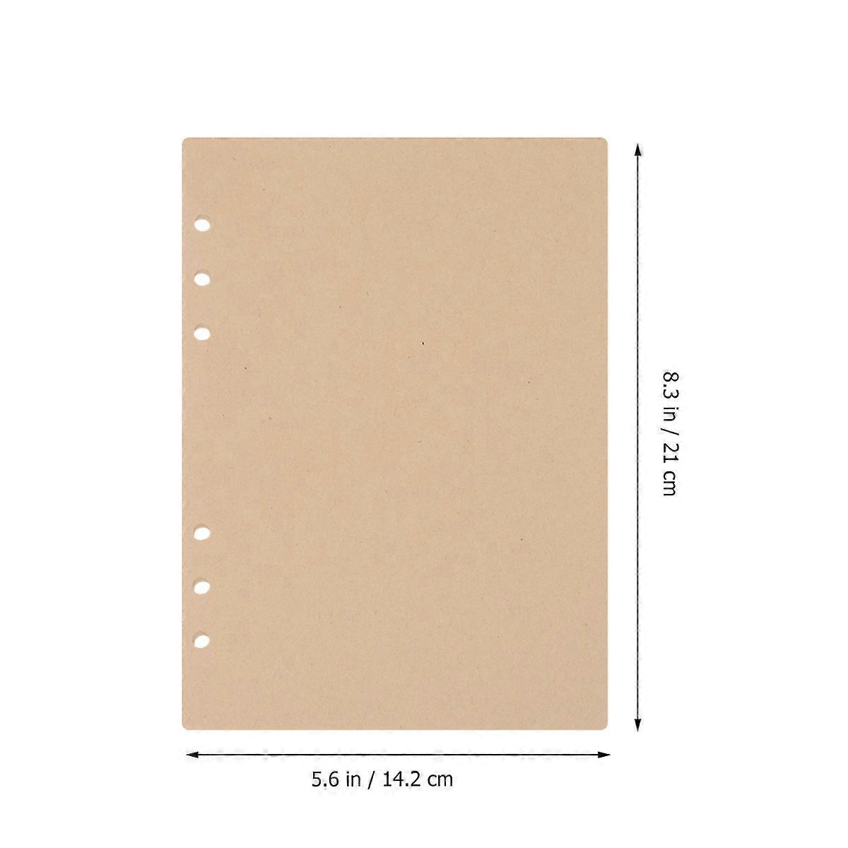 Empty Refill Paper for Notebook Loose-Leaf Core 320 Sheets A5