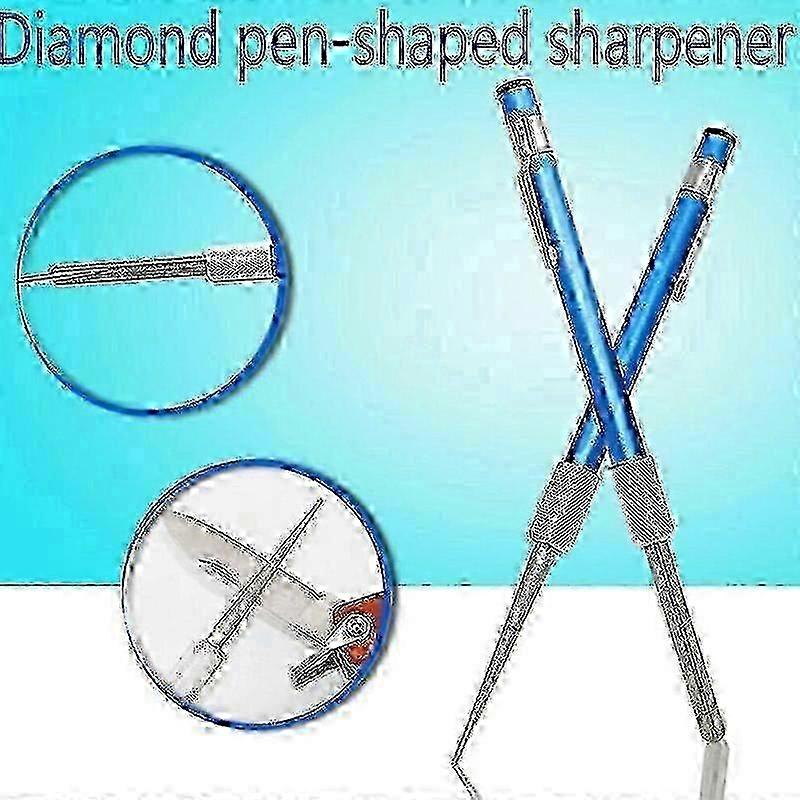 Multifunctional Diamond Retractable Double-headed Knife Sharpener