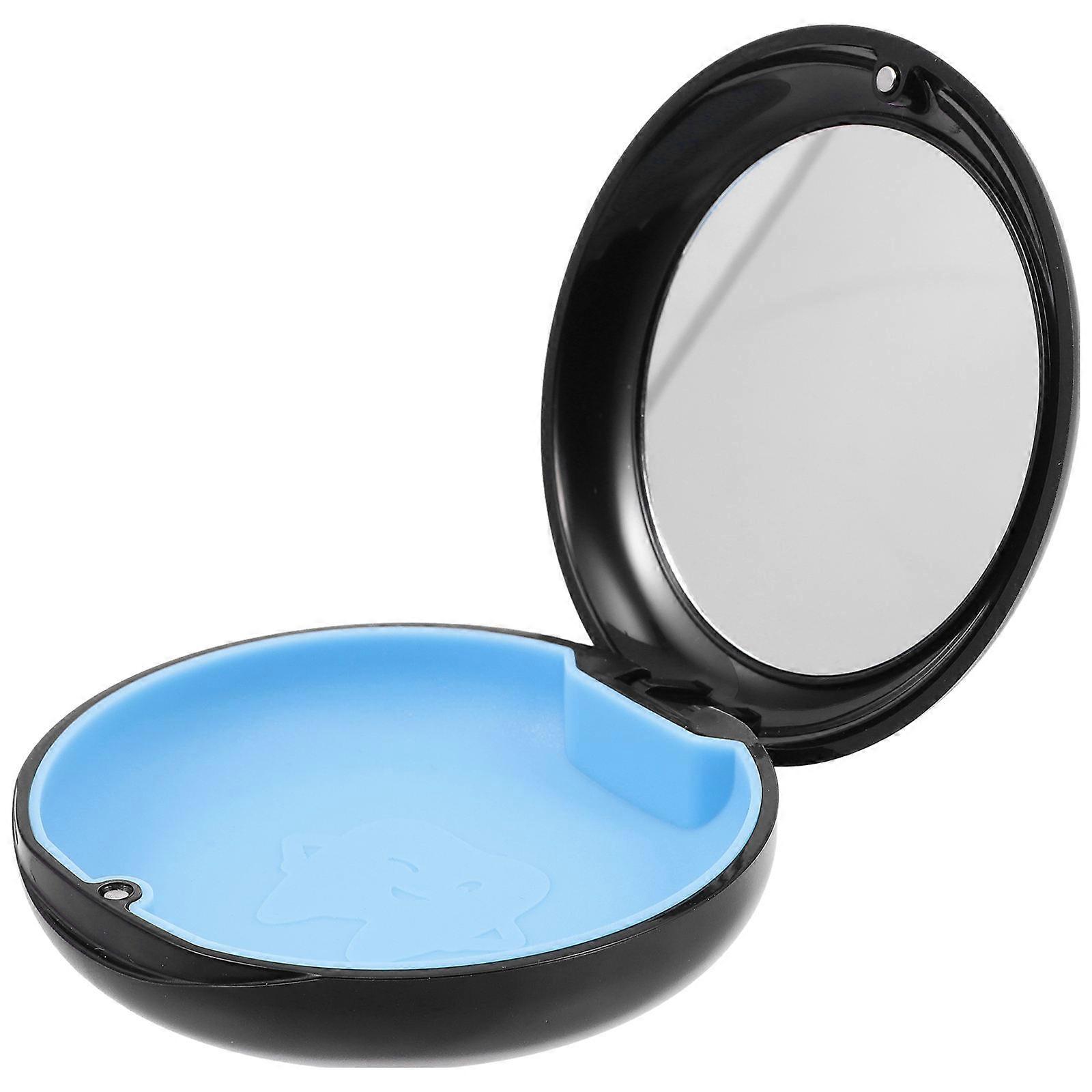 Tooth Socket Case Black Retainer Case for Storage Lightweight and Easy to Clean