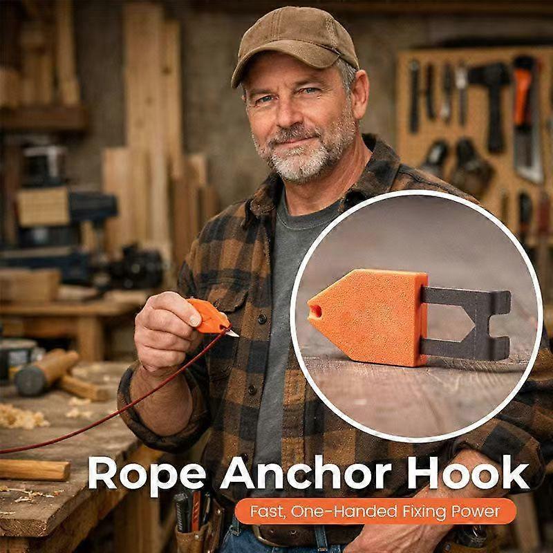 Multifunctional Construction Line Marker, Temporary Rope Fixing Tool for Carpentry