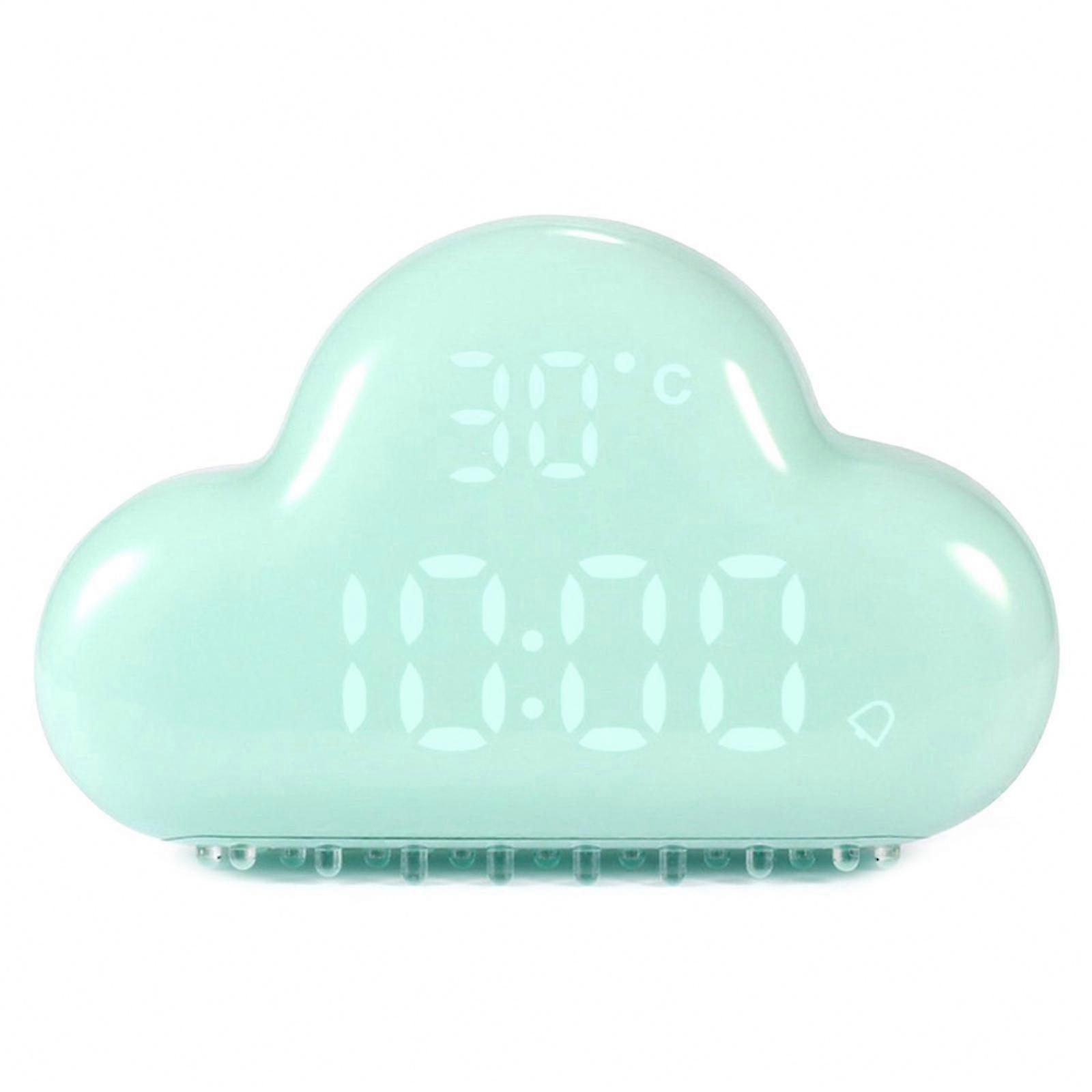 Magnetic Cloud-Shaped Clock with Alarm and Multi-Function Features