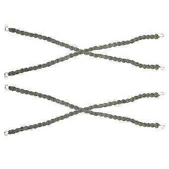 2 paar elastische laarsbanden met metalen haken, beenbindtouwen voor wandelen, comfortabele laarsbanden voor mannen en vrouwen, laarsgespen.