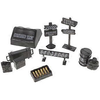 Military Equipment Model Military Toys Set for Decor 6Sets