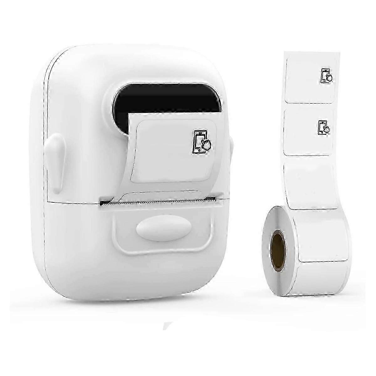 Maker Machine with Tape Barcode Printer - Mini Portable Bluetooth Thermal Labeler