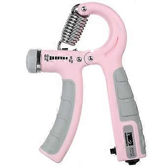 Adjustable Hand Grip Strengthener with Counter, 5-60 kg Grip Trainer for Hand and Forearm Strength