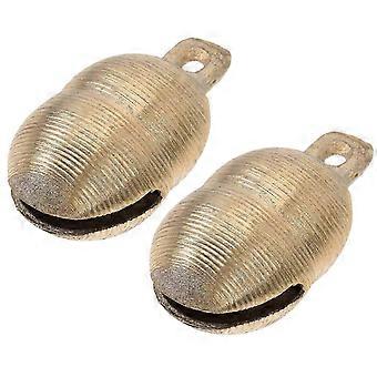 2 PCS Decor Ornament Pet Bell Brass Copper for Dog Collar Cattle and Sheep 2026