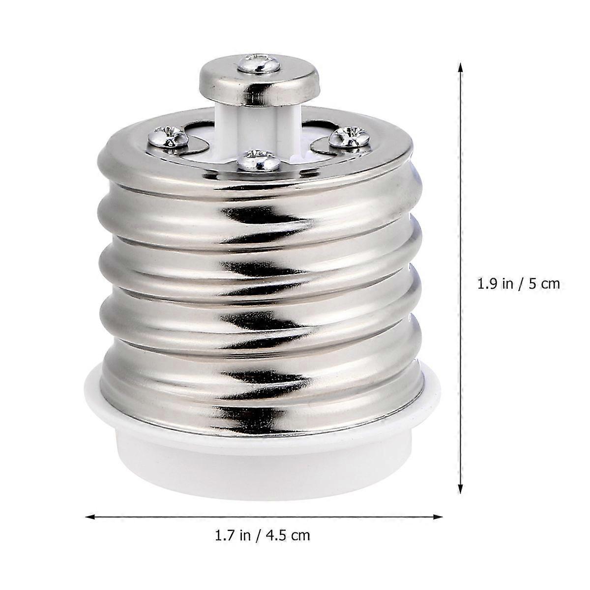 4pcs E40 to E27 Light Socket Adaptor Lamp Socket Converter