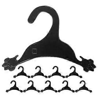 10 piezas antideslizantes perchas de ropa para mascotas perchas de ropa para perros perchas para colgar vestidos de gato