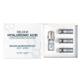 Hair Serum 10ml x 4 with Roller Applicator - Gentle Moisturizing Scalp & Skin Care, Daily Beauty Routine